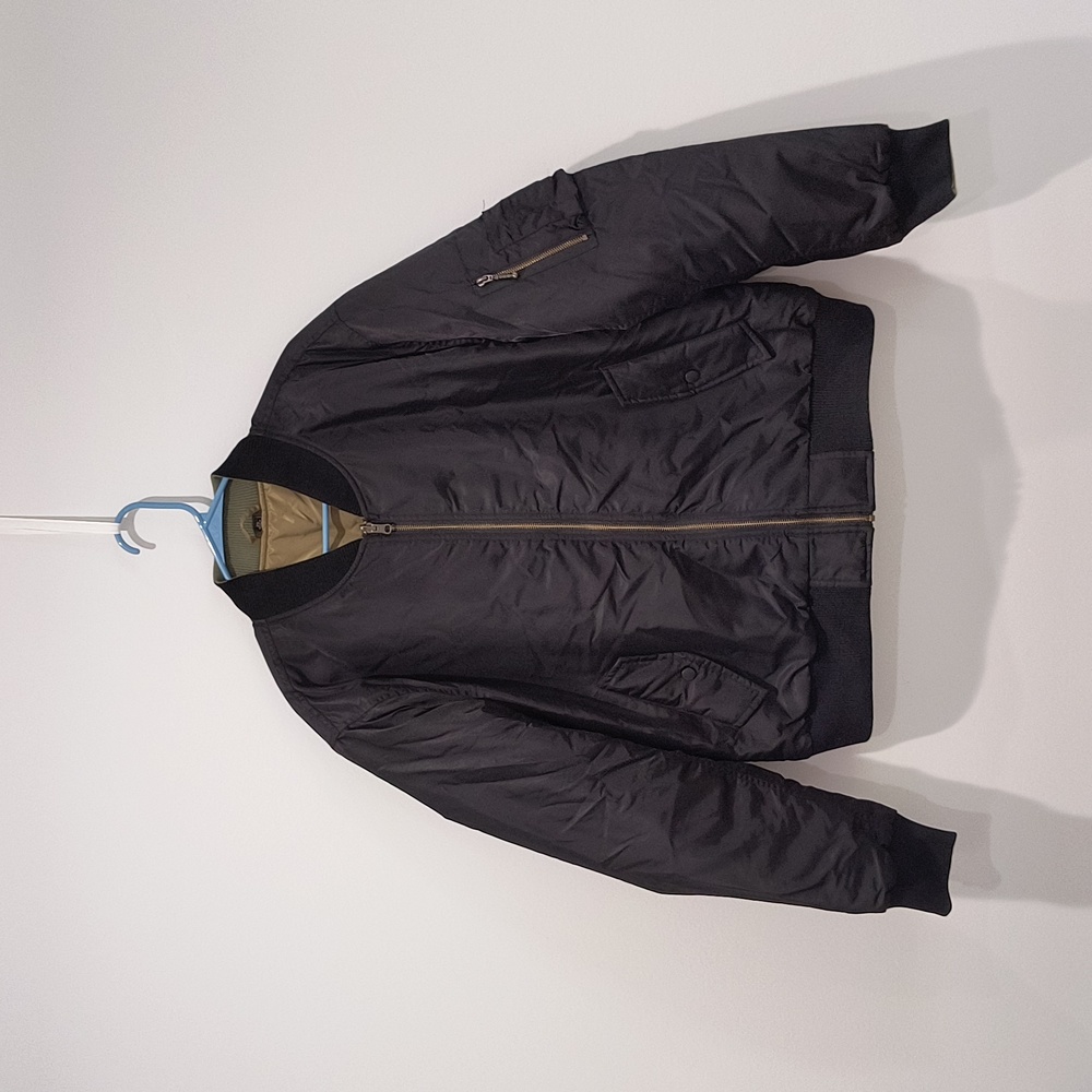 NWOT Straight to Hell Del Bomber- Reversible Flight Jacket